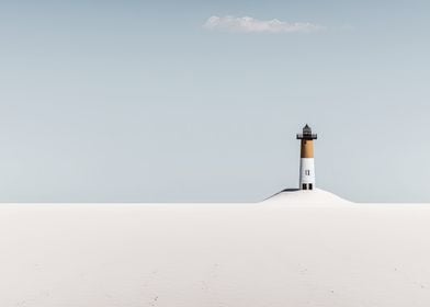 Beach And Lighthouse