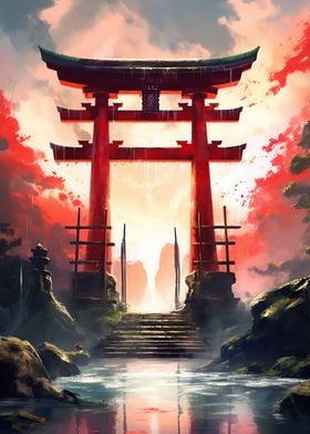 Torii Gate Japanese