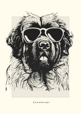 Leonberger Illustration