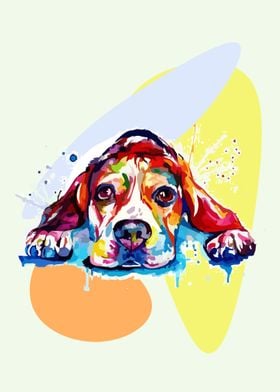 Abstract animal full color