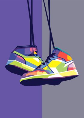 Shoes Pop Art 