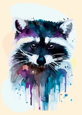 Abstract animal full color