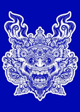 balinese barong mask 