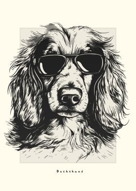 Long Haired Dachshund Cool