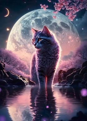 Fairytale Moonlight cat