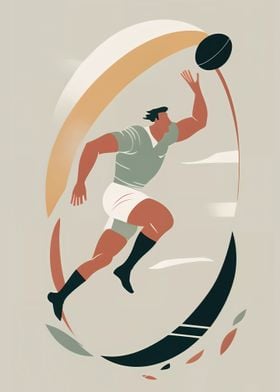 Rugby Sport Player