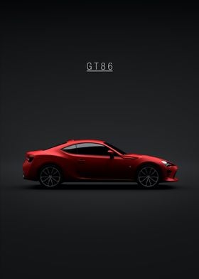 Toyota GT86 2018 Red
