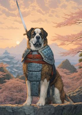 Saint Bernard The Samurai 