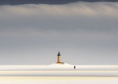 Beach And Lighthouse