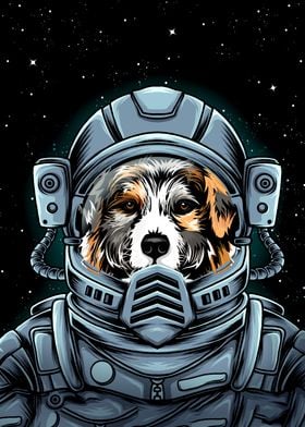 Astronaut Dog