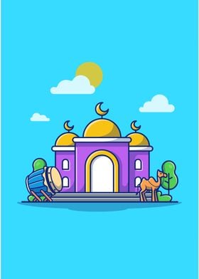 Mosque Cartoon