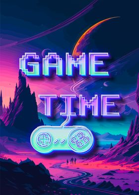 Gaming Room Gaming Poster