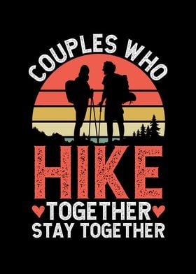 Hiking Couple Hiking Buddy