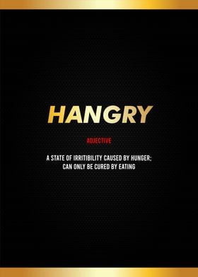 hungry definition