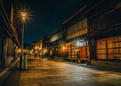 Kanazawa at night