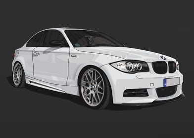 BMW 135i E82 White