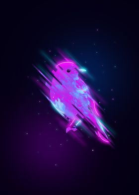 Neon Robin