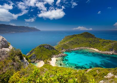 Seascape on a Corfu Island