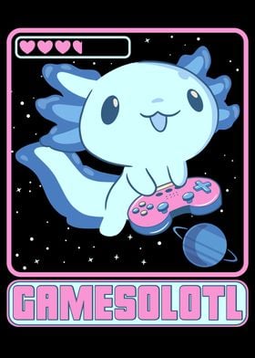 Space Axolotl Gamesolotl 