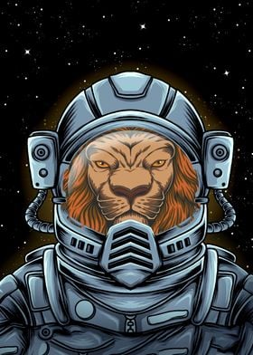 Astronaut Lion