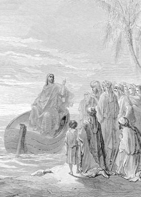 Jesus Preaching at Galilee