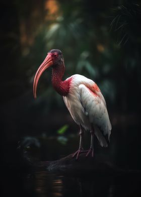 Beautiful ibis