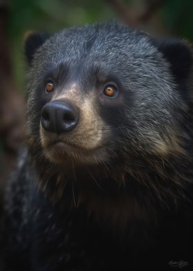 Fascinating binturong