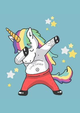 Dabbing Unicorn