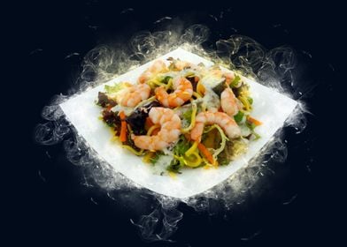 prawn smoke