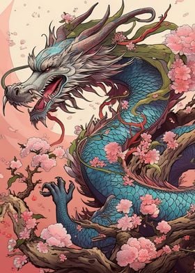 Japanese dragon cherry