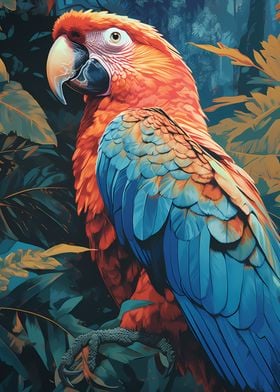 Tropical Parrot