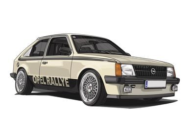 Opel Kadett D Rallye