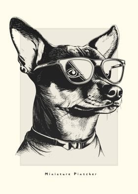 Miniature Pinscher Sketch