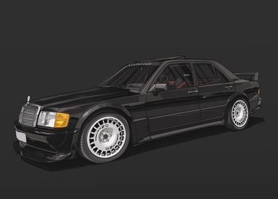 Mercedes 190E Evo II