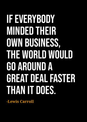 Lewis Carroll quotes 