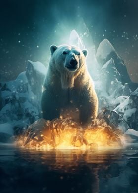 Frozen Ice Bear Polar