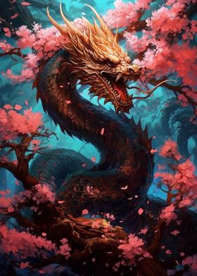 Japanese dragon cherry