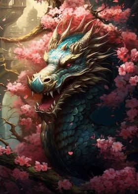 Japanese dragon cherry