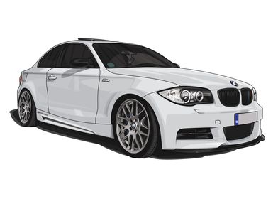 BMW 135i E82 White