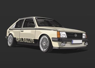 Opel Kadett D Rallye