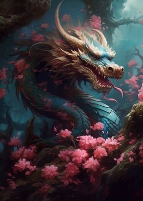 Japanese dragon cherry