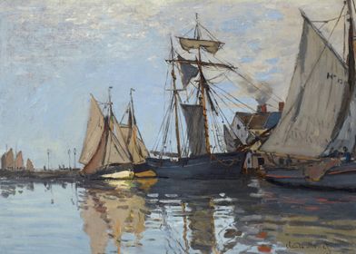 Monet Le port de Honfleur