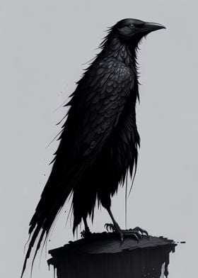 Japanese Black Crow