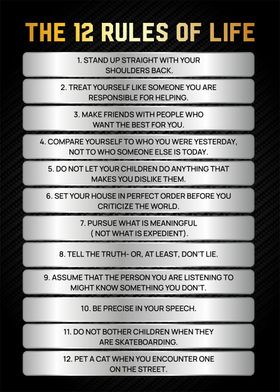 the 12 rules of life