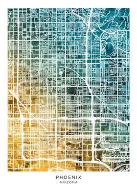 Phoenix Arizona Map