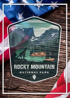 Rocky Mountain Park Poster