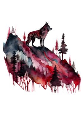Red Mountain Wolf