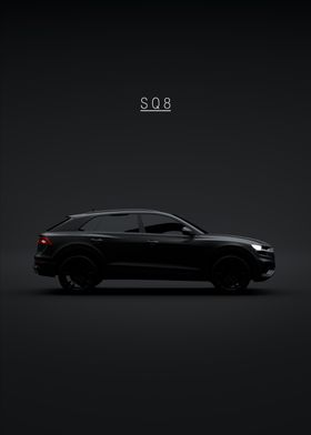 Audi SQ8 2021 Full Black