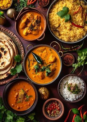 Vibrant Dishes of India 3