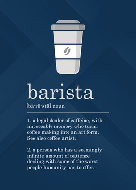 Funny Barista Definition